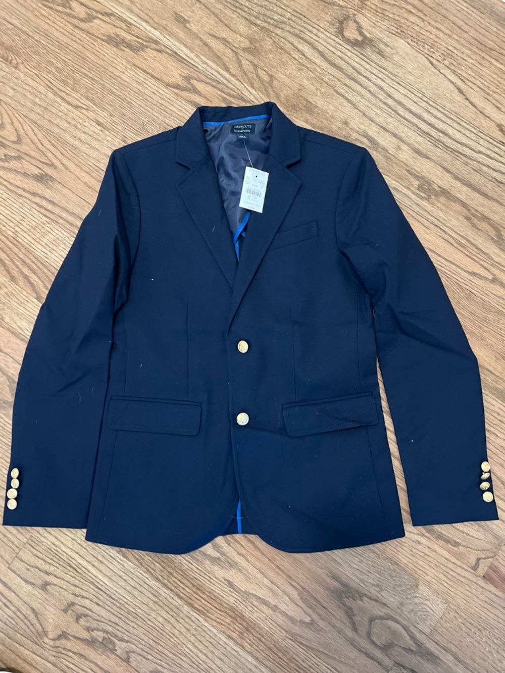 Crewcuts Navy Blue Blazer with Gold Buttons